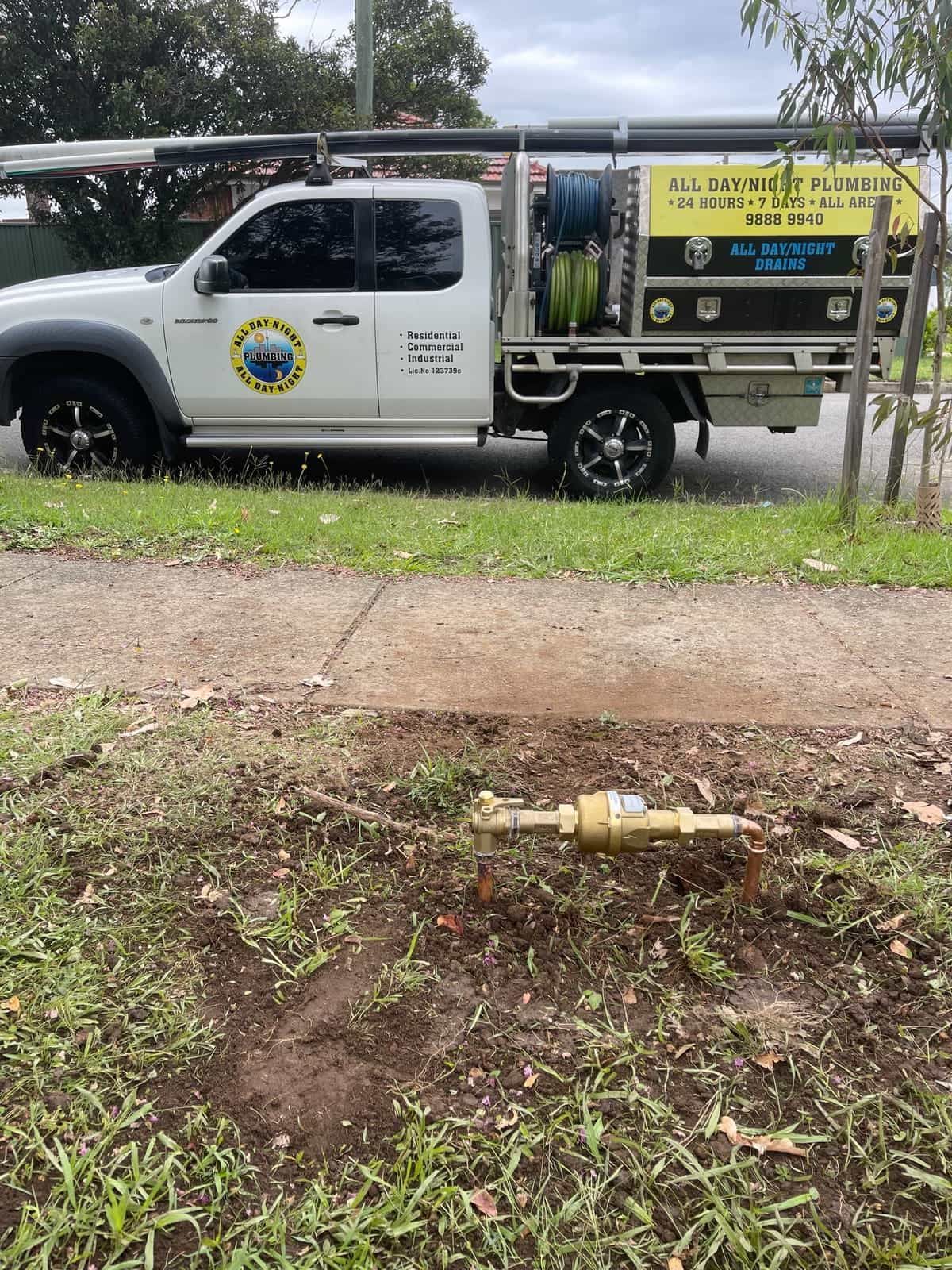 Blocked Drains Sydney branded vehicle parked near drainage equipment